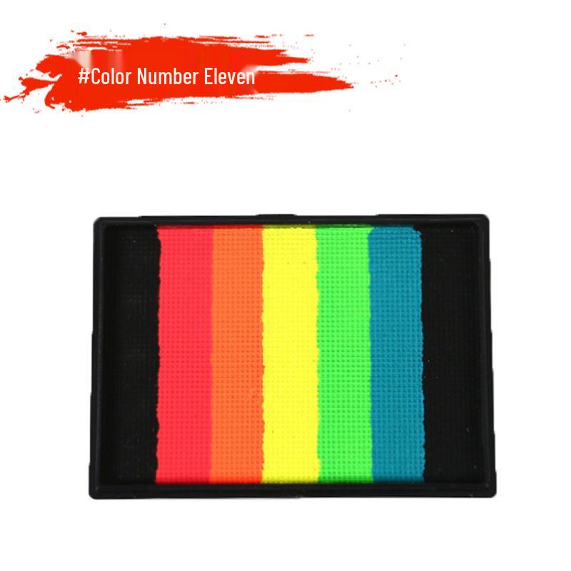 MengHui 12-Color Kids' Face Paint Set - Water-Soluble Body & Stage Makeup