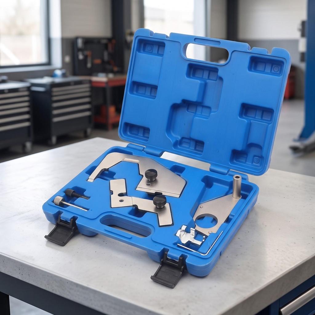 High Precision Engine Timing Tool Kit | Molded Interior Compartments, Set, for