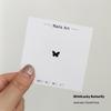 20 Sheets Press On Nail Bottom Butterfly Cardboard Photo Prop Handmade False Nail Art Tips Display Show Card Manicure Tools
