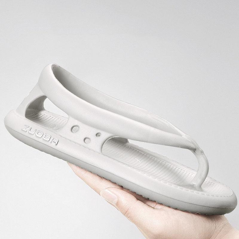 Zehensandalen Herren Sandale Rutschfeste Zehensandalen Ausgehöhlte Hausschuhe Plateau Damenschuhe Sommer Haus Paare Weiche Herren Hausschuhe Flats