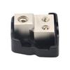 2Pcs Car Audio Amp Power Ground Distribution Block 4 Gauge Input 8 Gauge Output
