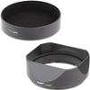 Haoge Bayonet Square Metal Lens Hood for Sony FE 40mm F2.5 G Lens FE 2.5/40 G(SEL40F25G) with Metal Cap
