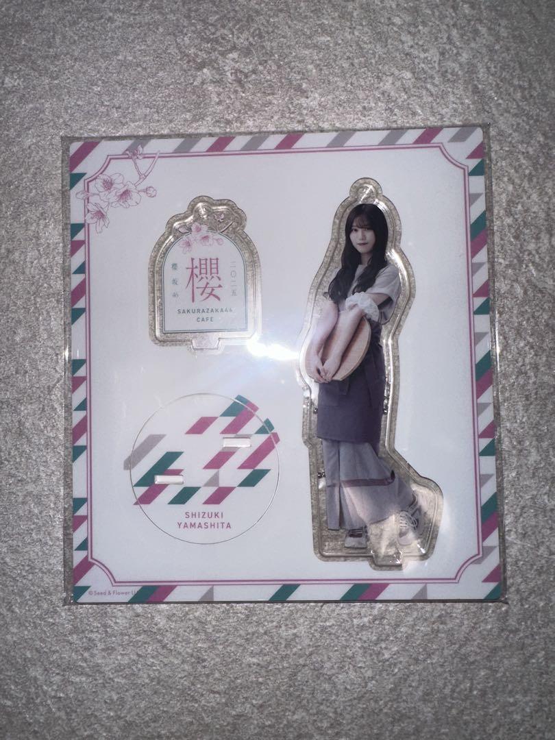 

[USED] Sakurazaka46 Cafe Acrylic Stand Yamashita Hitomi