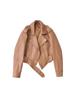 2025 Autumn/Winter Retro Fashion Women's Short Motorcycle Jacket