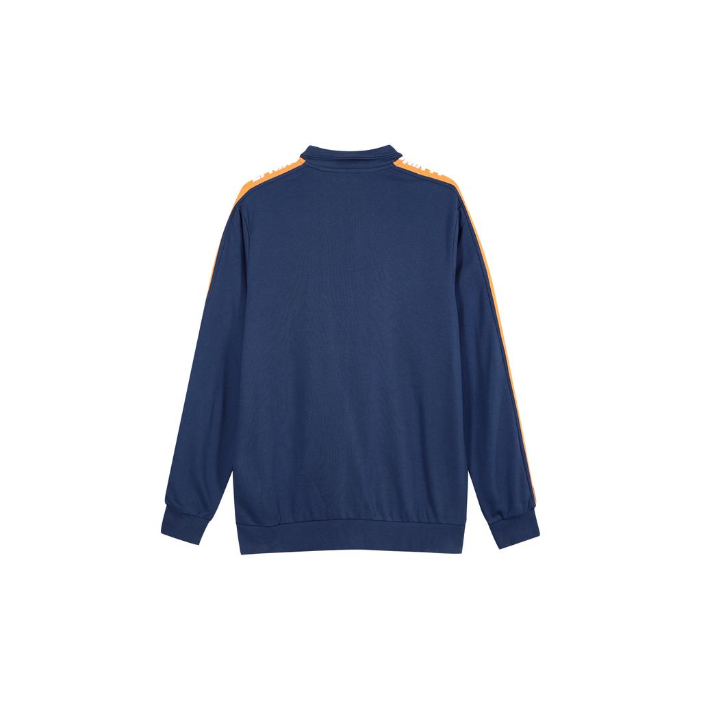 Li-Ning Sport Mode Serie Buchstabe Reißverschluss Hoodie Unisex Hoodies Marineblau AWDQ368-8