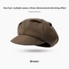 New autumn and winter beret, women's wool fashion versatile Japanese painter hat, windproof and warm cloud hat