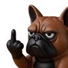 Funny Bulldog Phone Holder Sassy Middle Finger Bulldog Phone Stand Cartoon Dog Cell Phone Stand for Desk All Smartphones