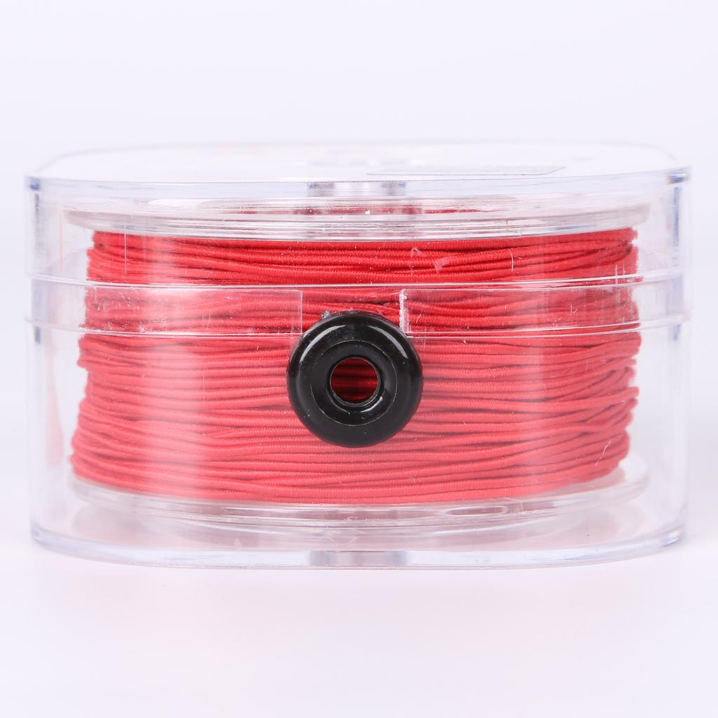 0.8-1.5mm DIY Beading Stretch Rubber Band Elastic Thread Cord with Box Round Beading Wire Jewelry Making