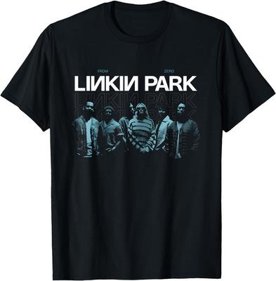 Linkin Park Rock Band T-Shirt, FZ Teal Band Photo Shirt, Gift for Fans Unisex T-Shirt