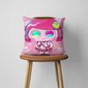 Cute P-Pepoyo Artist Producer Kawaii Music For Bedroom Car Coffee Shop Room Soft and Living Room Sofa Decorative Pillow Case