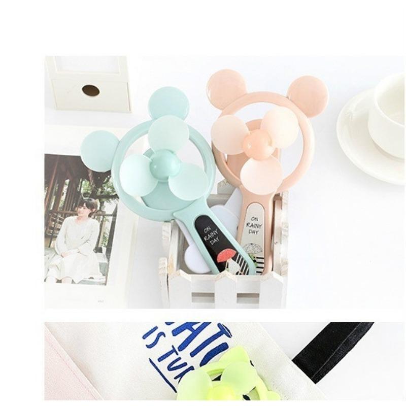 Environmental Friendly Portable Children Mini Hand-held Hand Pressure Hand Fan Hand Press Fan / Summer Cool Children Mini Fan