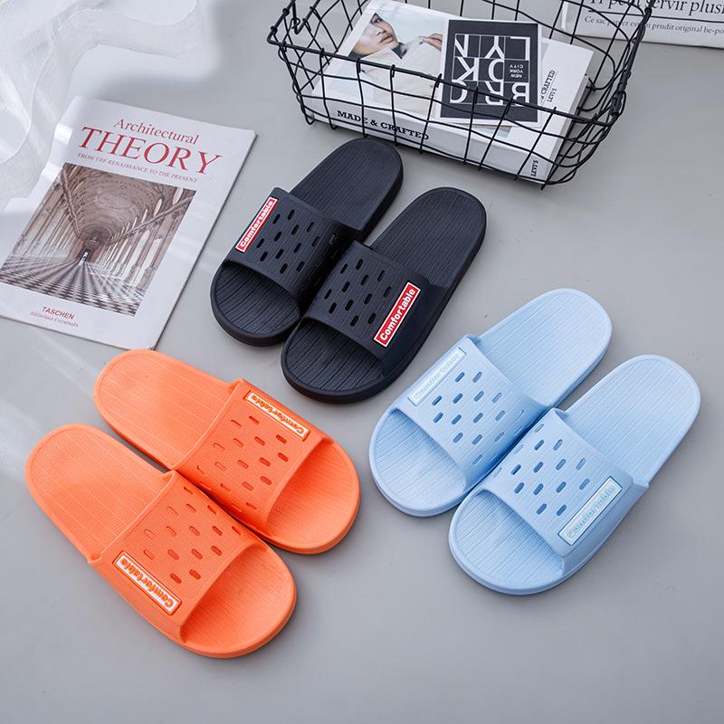 Women's Casual PVC Flat Heel Slippers - Comfortable Flip-Flops for Beach and Outdoor Wear