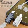 USB Type C To 8Pin Male To Female Headphone Music Adapter for Cellphone Tablet
