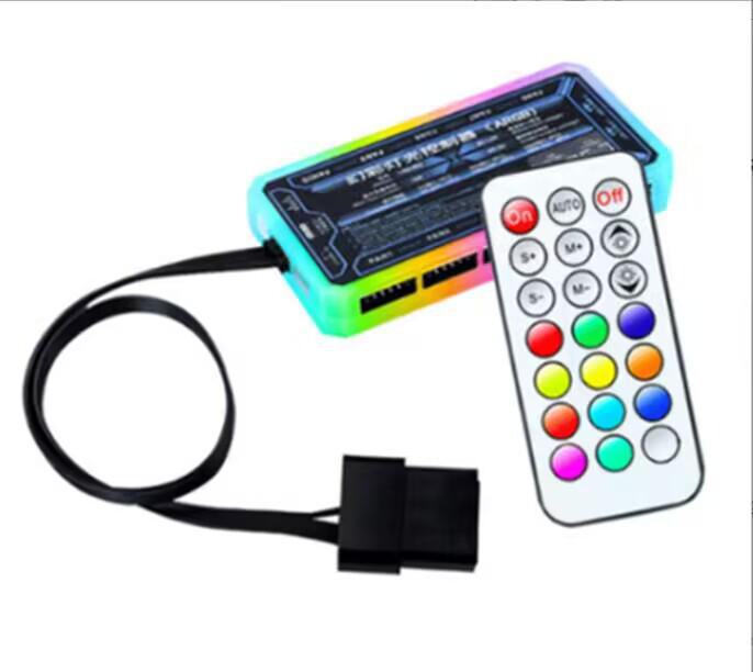 Phantom White 120mm Silent RGB Chassis Cooling Fan