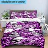 Skulls And Roses Artwork 3pcs Bedding,Including 1pc Duvet Cover And 2pcs Pillowcases Perfect for Christmas,Ideal for Bedroom, Dormitory
