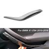 Linke & Rechte Innen-Türgriff-Ziehpanel-Verkleidung Kohlefaser 2 Stück für BMW X1 E84