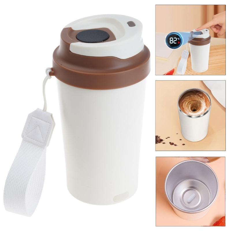 Modern Design Automatic Stirring Coffee Cup Portable Electric Mixer with USB Rechargeable for Home Office Traveling