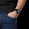 TISSOT Automatic Mechanical Movement 300 meter Water Resistance Unisex Watch 40mm Blue Dial Rubber Strap T120.807.37.041.00