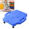 Children Plastic 4 Wheeled Outdoor Sports Scooter Children Balance Scooter for Kids Blue