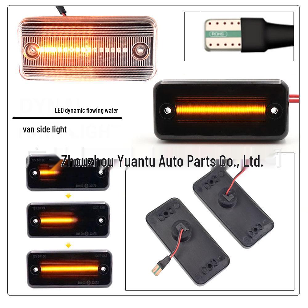Compatible Side Fender Turn Signal Light for Fiat, Citroen, Renault, Jeep, and Volvo Bread Van