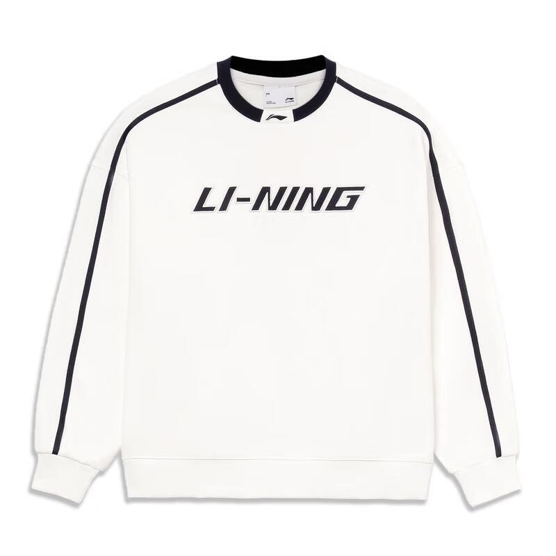 LI-NING AWDU917 Unisex Classic Crewneck Sweatshirt