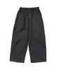 CARGOBROS Curved Wide Banding Slacks (Charcoal)