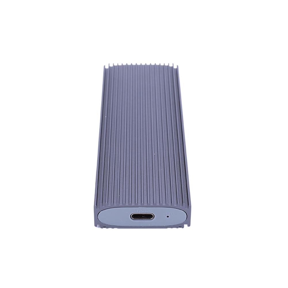 M.2 NVME SATA Dual Protocol SSD Enclosure Adapter Tool-Free M.2 SSD Case Solid State Drive Enclosure for NVME PCIE NGFF SATA SSD