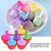 Household Reusable Silicone Ice Cream Molds   Making Mold Tool Kitchen Supplies