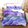 New Feather  Duvet Cover Sets For Adults Western Bedding Set Luxury Egyptian Cotton Housse De Couette Bedclothes 2/3pcs