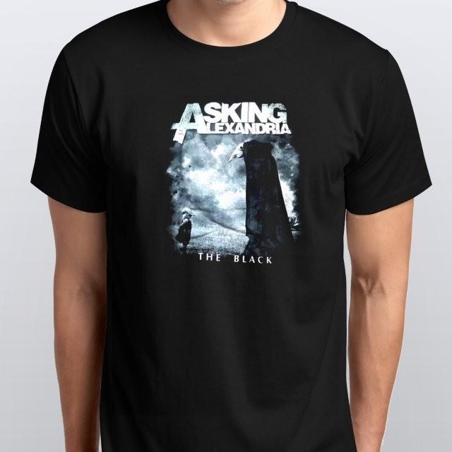 

Asking Alexandria Fans Black Unisex T-SHIRT S M L XL XXL 3 4 XL colours Black 5XL різнокольоровий