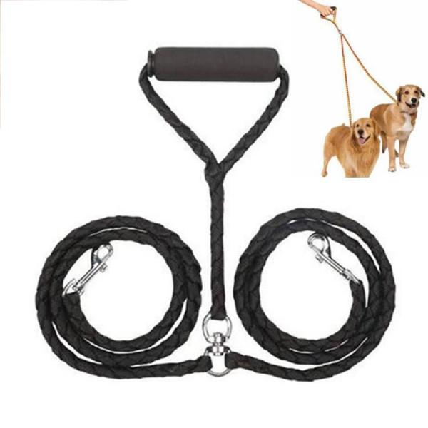 double dog leashes