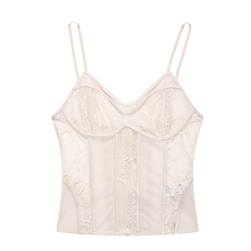 Kaslead New Arrival Women's Clothing Fashion Style Fashion Lace Corset Tops 1131344 942