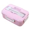 Lunch Box Multi Compartments Environmentally Friendly Portable Bento Box for Student Home School