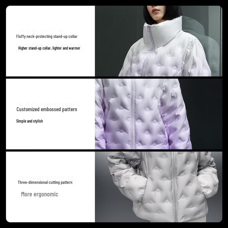 Meilicheng Women's Winter Fashion Short Goose Down Jacket