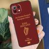 Irish Passport Ireland Flag Case For Xiaomi 15 14 Ultra 13T 14T 15T Pro 17 Pro Max POCO X7 X5 X6 F5 F6 F7 F8 Pro Coque
