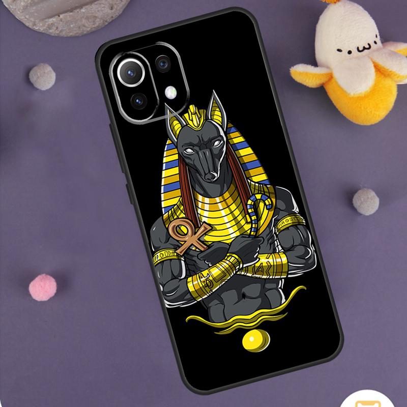 Anubis Egyptian God Case For Xiaomi 15 14 Ultra 13T 14T 15T 17 Pro Max POCO F8 Ultra X5 X6 X7 F5 F6 F7 Pro Cover