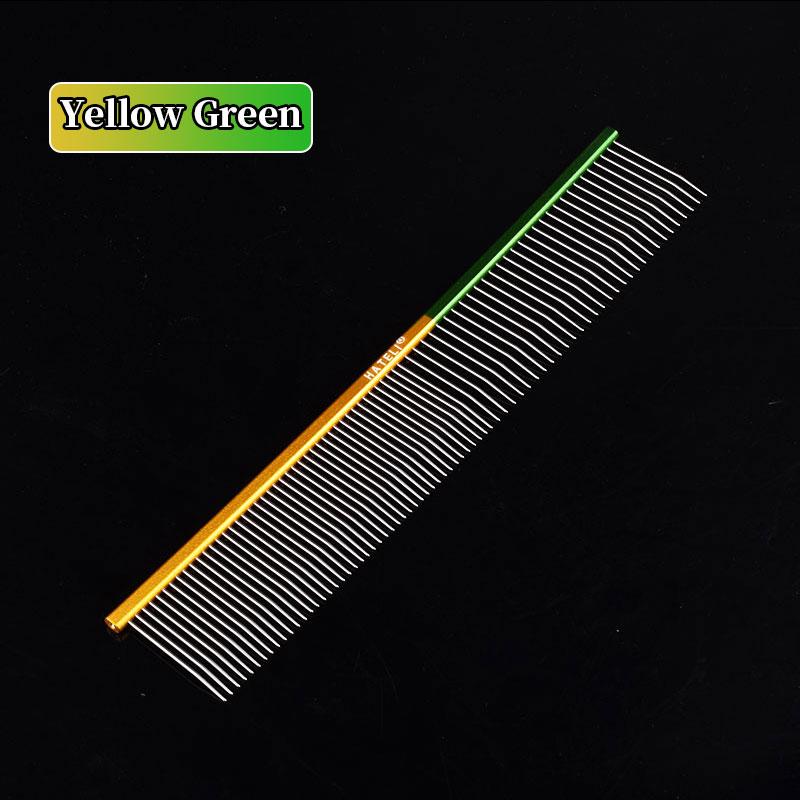 19/22cm Pettine per Toelettatura Animali con Gancio Curvo, Pettine per Rimuovere il Sottopelo e Texture Soffice, Addestratore di Animali Bellezza, Pettine con Denti Curvi