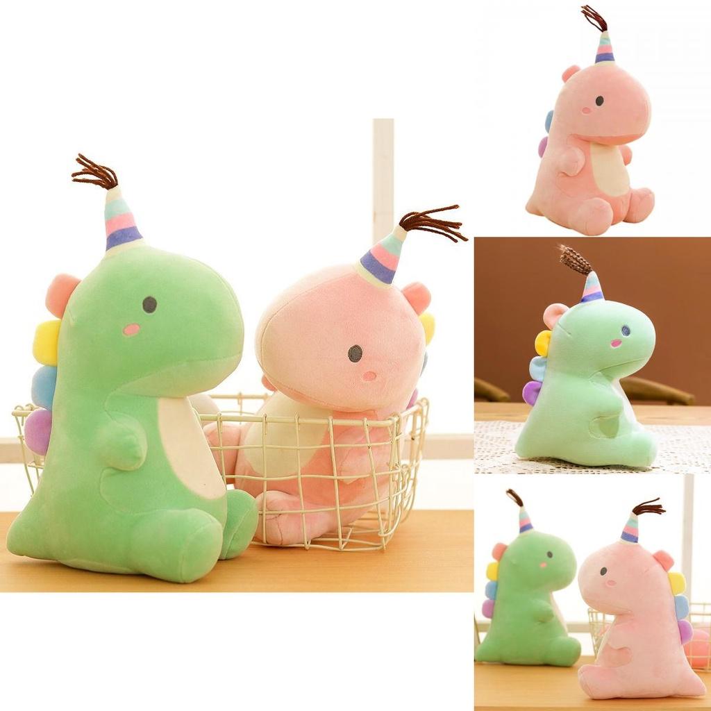 Adorable Cute Dinosaur Plush Toy Soft Pillow Ideal Stuffed Animal For Kids Fun