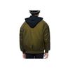 Jordan Modische Kapuzenjacke mit Logo-Print, langärmlig, aus Baumwolle, Kinderjacken, Efeugrün JD2342011GS-002