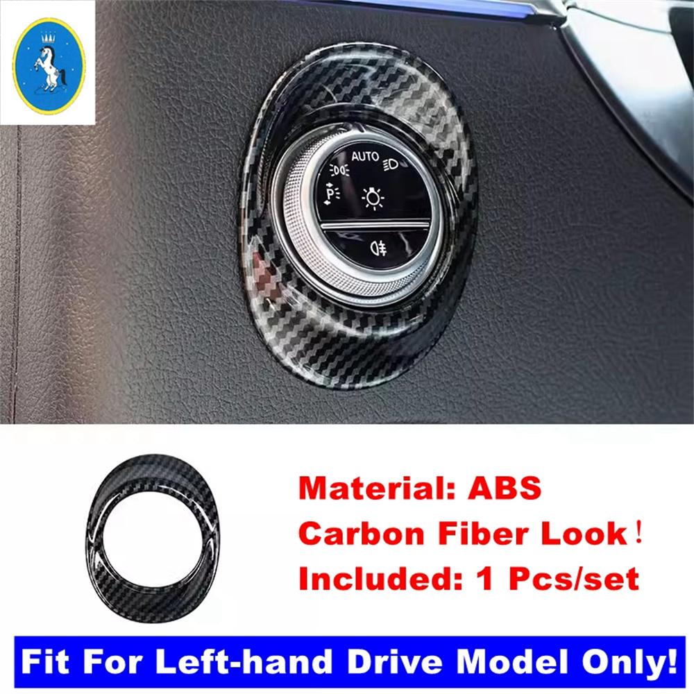 Head Lights Lamp / Electrical Park Handbrake Cover Trim For Mercedes-Benz C Class W206  & GLC X254 GLC260 GLC300  2024 Head Lights