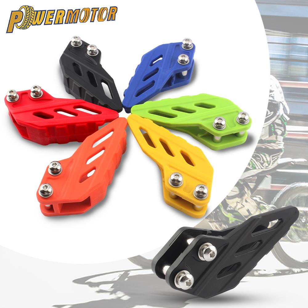Universal Motorcycle Chain Guide Stabilizer Chain Retainer Block Guard For Honda Yamaha KTM Suzuki Enduro Dirt Bike Motocross