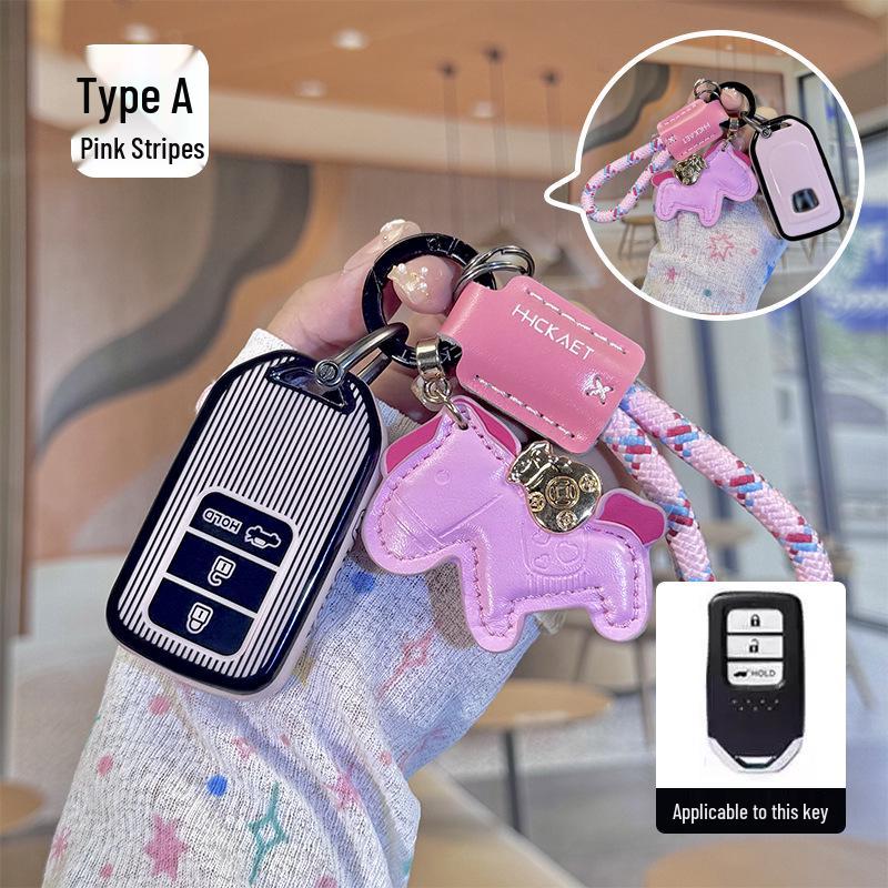 Honda Odyssey Smart Key Shell Protective TPU Cover - Model KR5V2X V41