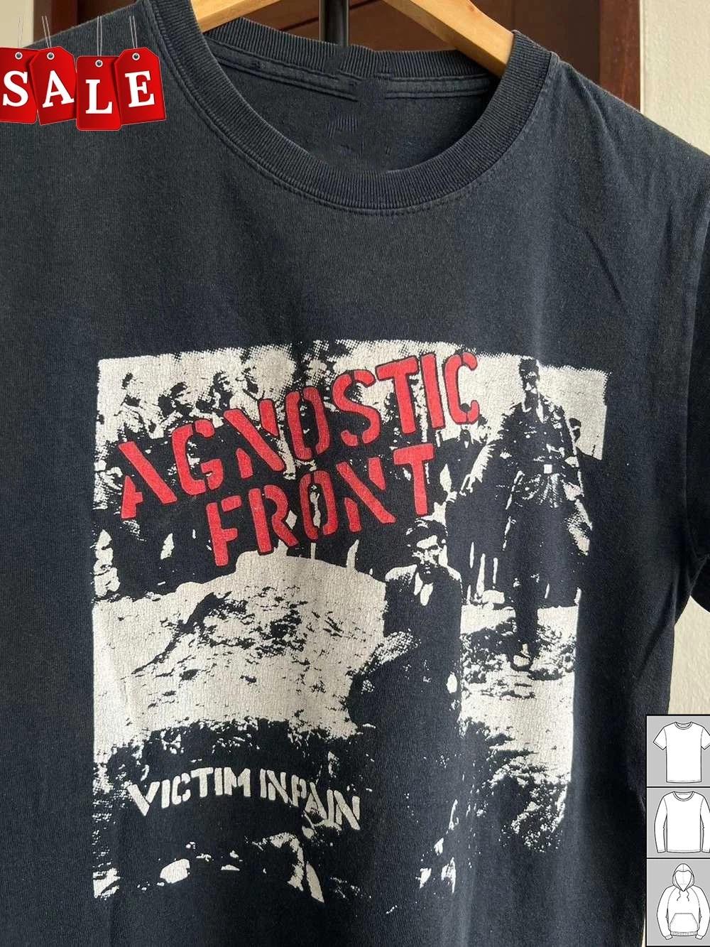 New Agnostic Front Victim in Pain Gift For Fans Men All Size Tee JM65 M