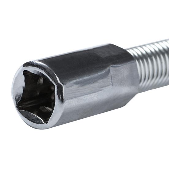 Adaptador de Barra de Extensão Flexível com Haste Sextavada Chave Catraca Encaixe de Acionamento Ferramenta Manual