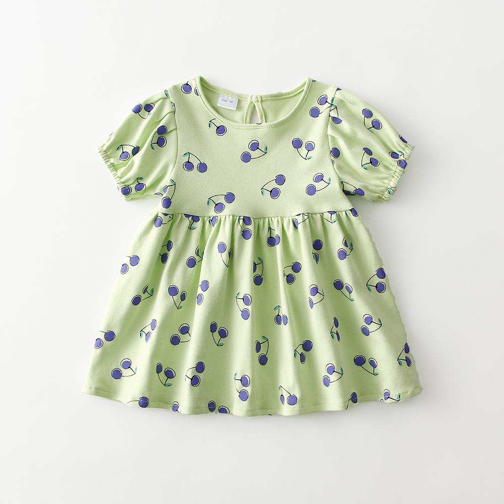 

Summer Baby Girl Dress Cute Cotton Toddler Short Dress Kids Girl Clothes 4-5T 110