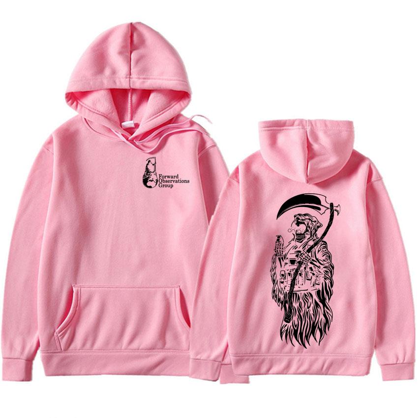 Moletons Mich Team Grupo de Observações Avançadas Fog Incrível Estampa de Alta Qualidade Moletom Harajuku Moda Masculina Feminina