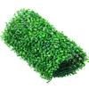 VEVOR Artificial Boxwood Panel UV 24PCS Boxwood Hedge Wall Panels Artificial Grass Backdrop Wall 10"x10" 4 Cm Green Grass Wall Fake Hedge