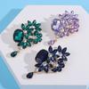 SKEDS Exquisite Women Girls Fashion Luxury Rhinestone Pendant Brooches Jewelry Vintage High Quality Shiny Boutique Badges Pins