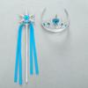 Frozen Hair Accessories Set Elsa Princess Headdress Hairpin Girls Crown Elsa Kids Crown Headband