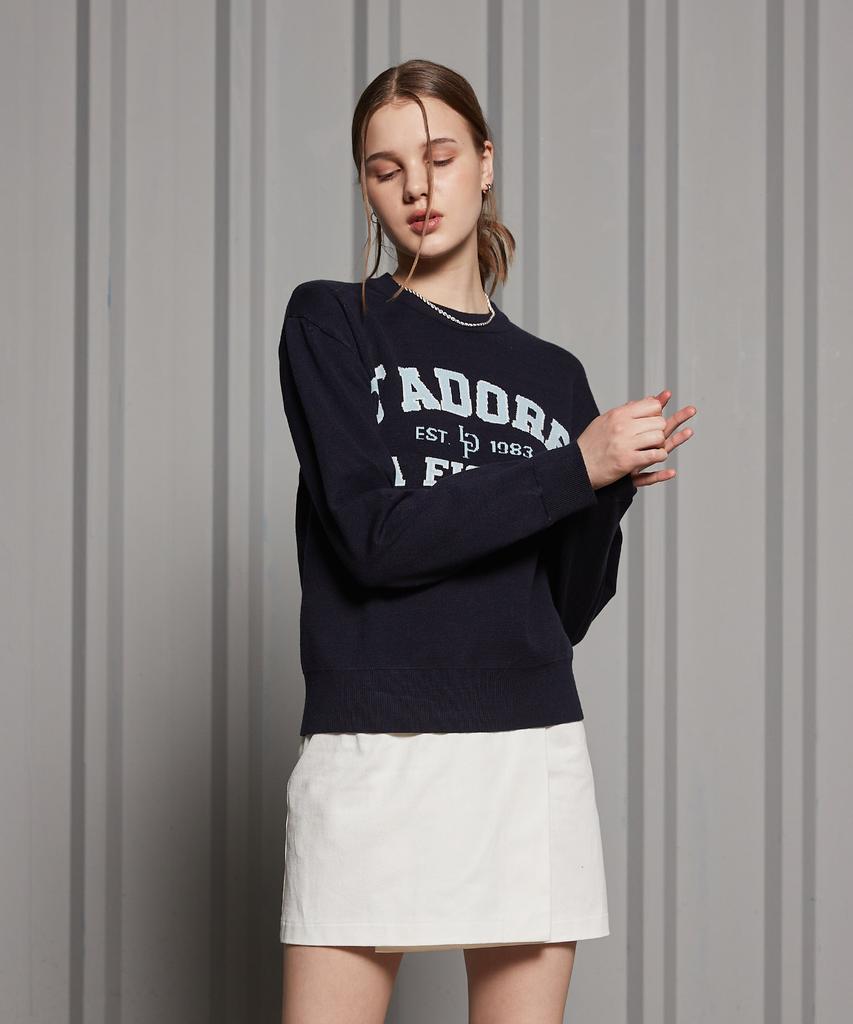 LARTIGENT Lr Jadore Knit(Navy)
